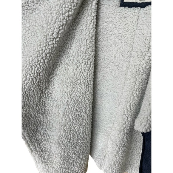 Abercrombie and Fitch Sherpa Lined Draped Jacket , M/L - Picture 5 of 5